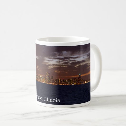 Tasse de Chicago Skyline (Devant droit)