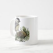 Tasse de Chickadee personnalisable (Devant gauche)