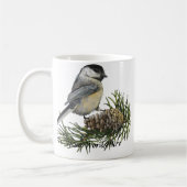 Tasse de Chickadee personnalisable (Gauche)