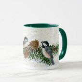Tasse de Chickadees (Devant droit)
