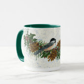 Tasse de Chickadees (Devant gauche)