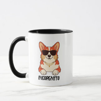 Tasse de chien Corgi drôle Mug Corgi mignon Café T