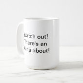 Tasse de chien d'Akita (Devant gauche)