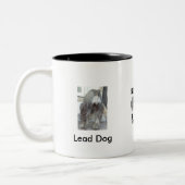Tasse de chien d'avance (Gauche)