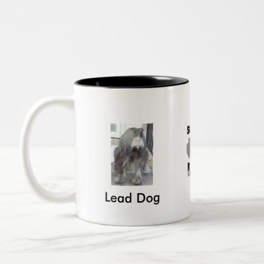 Tasse de chien d'avance (Gauche)