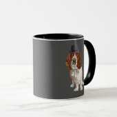 Tasse de chien de Basset Hound (Devant droit)