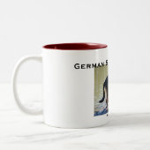 Tasse de chien de berger allemand (Gauche)