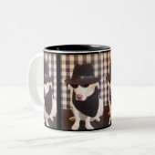 Tasse de chien de bleus (Devant gauche)