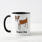 Tasse de chien de boxeur (Gauche)