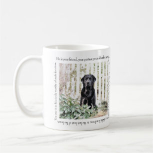 Tasse de chien de jardin