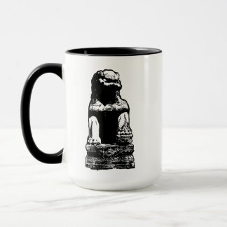 Tasse de chien de lion de Shishi