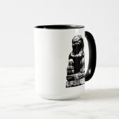 Tasse de chien de lion de Shishi (Devant droit)