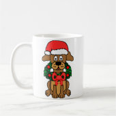 Tasse de chien de Noël (Gauche)
