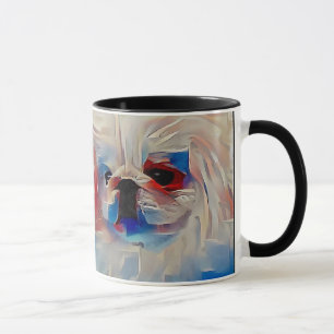 Tasse de chien de Pekingese