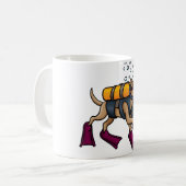 Tasse de chien de plongée à l'air (Devant gauche)