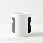 Tasse de chien de Plott (noir) (Centre)