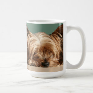 Tasse de chien de sommeil Yorkie