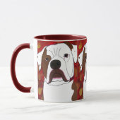 Tasse de chien de Taureau d'Américain (Gauche)