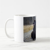 Tasse de chien de Terre-Neuve (Gauche)