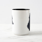 Tasse de chien de Terre-Neuve (Centre)