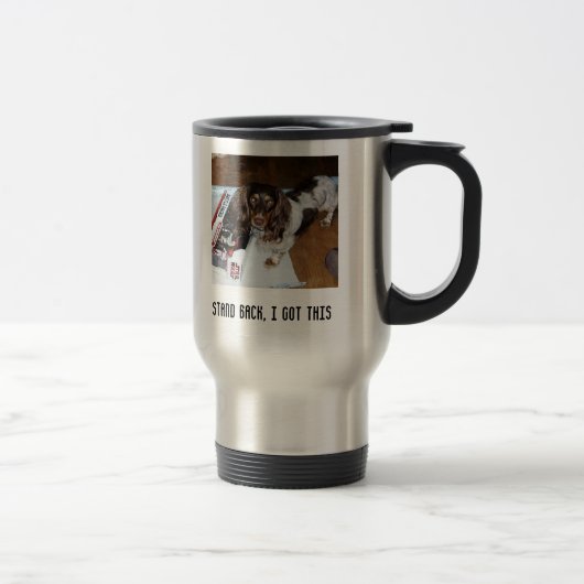 Tasse de chien de Wienie (Droit)