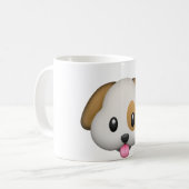 tasse de chien d'emoji (Devant gauche)