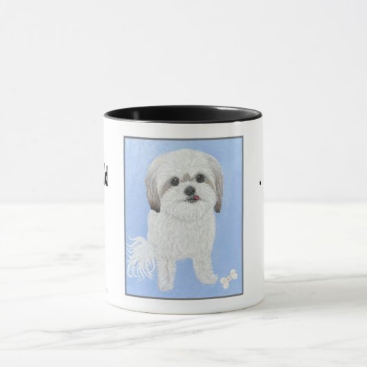 Tasse de chien Malshi doux (Centre)