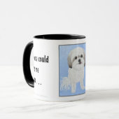 Tasse de chien Malshi doux (Devant gauche)