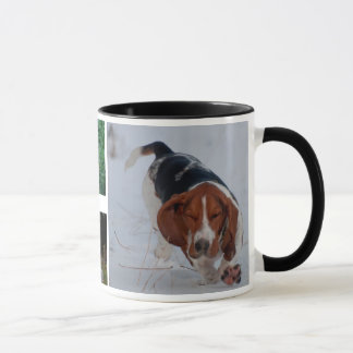 Tasse de chiens de basset
