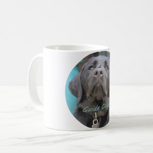 Tasse de chiens de guide (Devant gauche)