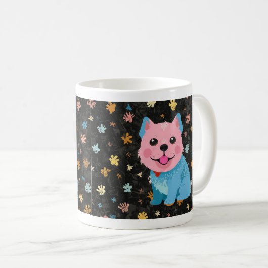 tasse de chiot (Devant droit)