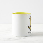 Tasse de chiot de carlin (Centre)