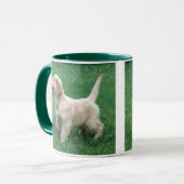 Tasse de chiot de golden retriever (Devant gauche)