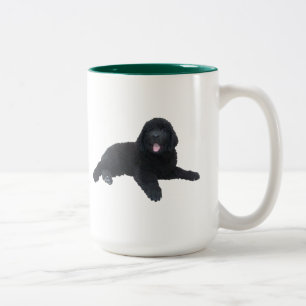 Tasse de chiot de Terre-Neuve
