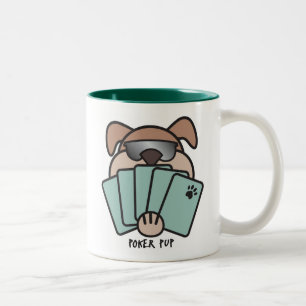 Tasse de chiot de tisonnier