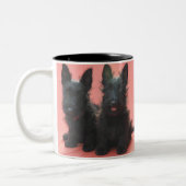 Tasse de chiots de Terrier d'écossais (Gauche)