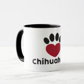Tasse de chiwawas d'amour (Devant gauche)