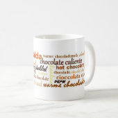 Tasse de chocolat chaud (Devant droit)