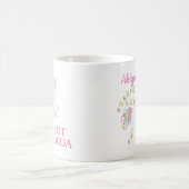 Tasse de Chocolat Chaud Licorne Rose Blanc (Centre)