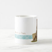 Tasse de chocolat de thé de café de Tour Eiffel de (Centre)