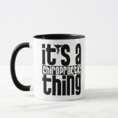 Tasse de chose de chiropractie (Gauche)