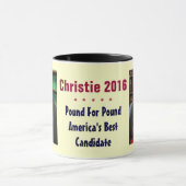Tasse de Chris Christie 2016 (Centre)
