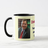 Tasse de Chris Christie 2016 (Gauche)