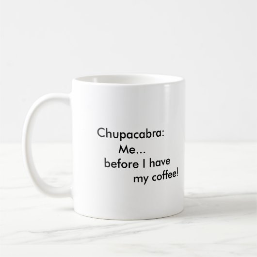 Tasse de Chupracabra (Gauche)