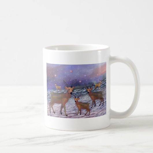 Tasse de chutes de neige de renne (Droite)