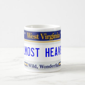 TASSE DE CIEL DE PLAQUE MINÉRALOGIQUE DE WV