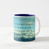 Tasse de ciel du Montana de citation de Helen (Devant droit)