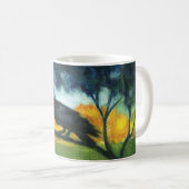 Tasse "de ciel nocturne de Raven" (Devant droit)