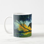 Tasse "de ciel nocturne de Raven" (Gauche)