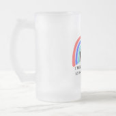 Tasse de citation arc-en-ciel pastel (Gauche)